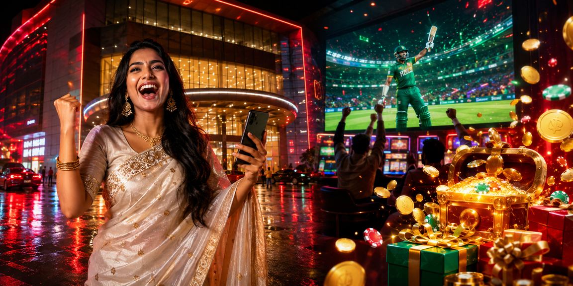 A female user enjoying cricket betting in Dhaka